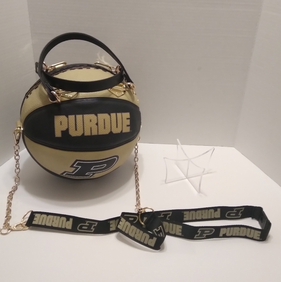 LIMITED EDITION "PURDUE" Basketball Purse - Picture 12 of 16